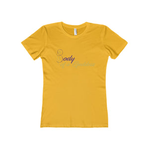 Body of a Goddess Women's The Boyfriend Tee