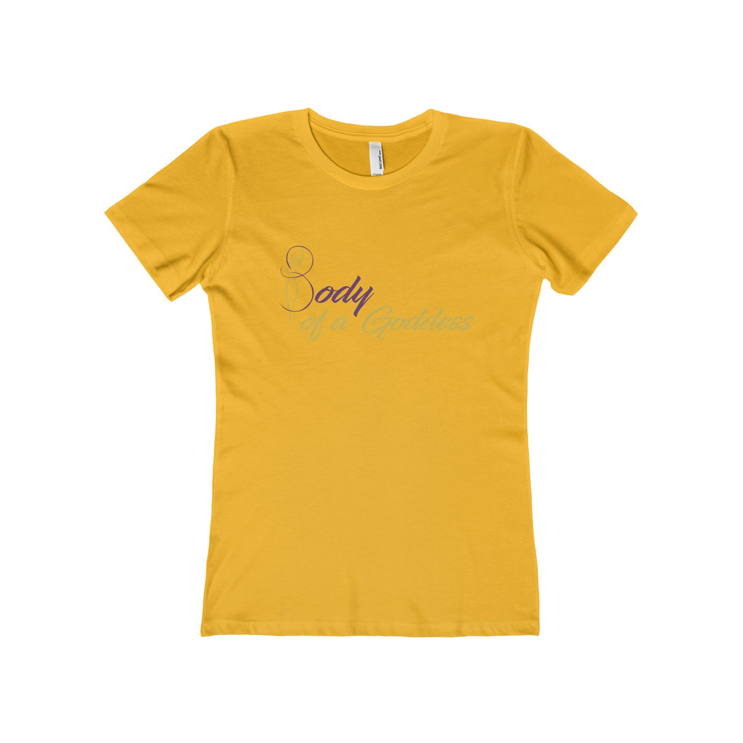 Body of a Goddess Women's The Boyfriend Tee