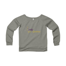 Load image into Gallery viewer, Body of a Goddess Women&#39;s Sponge Fleece Wide Neck Sweatshirt
