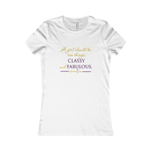 Load image into Gallery viewer, Classy and Fabulous Tee
