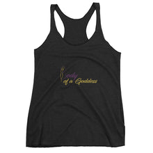 Load image into Gallery viewer, Body of a Goddess Racer-back Women&#39;s tank top
