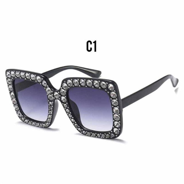 Lux Diamond Crystal Sunglasses