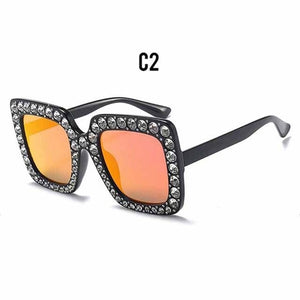 Lux Diamond Crystal Sunglasses