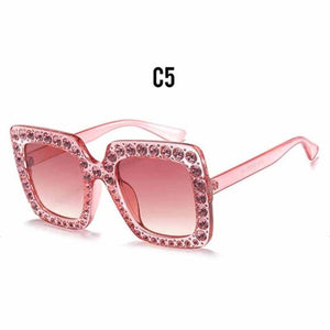 Lux Diamond Crystal Sunglasses