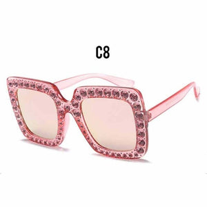 Lux Diamond Crystal Sunglasses