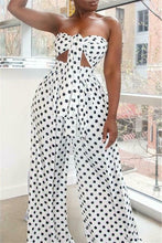 Load image into Gallery viewer, Goddess Crop Tops Empire Wide Leg Long Pants Set
