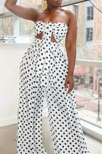 Goddess Crop Tops Empire Wide Leg Long Pants Set