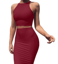 Load image into Gallery viewer, Goddess Crop Top and Skirt
