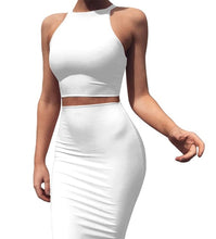 Load image into Gallery viewer, Goddess Crop Top and Skirt
