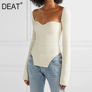 Goddess cashmere square body suit