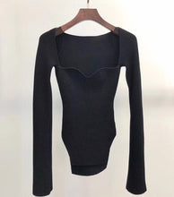 Load image into Gallery viewer, Goddess cashmere square body suit
