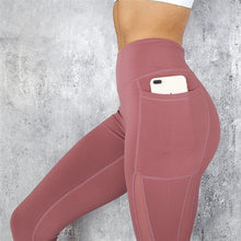 Load image into Gallery viewer, High Waist Pocket Workout Leggings
