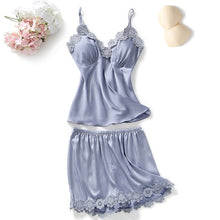 Load image into Gallery viewer, Goddess 5 Piece Satin Sleepwear Sets
