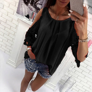 Exposed shoulder multi selection tops