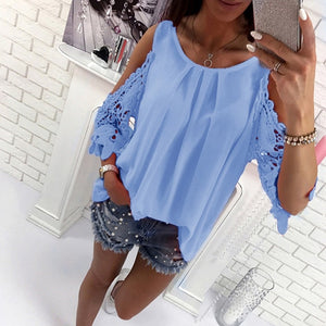 Exposed shoulder multi selection tops