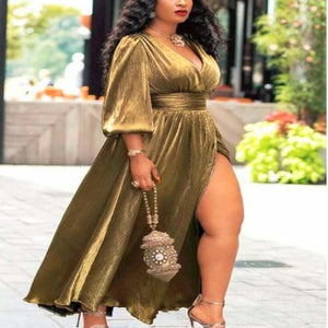 Classic Golden Goddess Dress