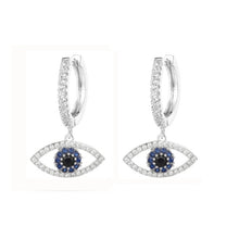 Load image into Gallery viewer, Evil Eye Sets Earrings And Necklace
