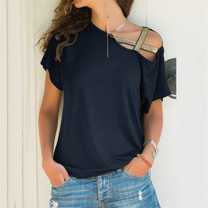 Exposed shoulder multi selection tops