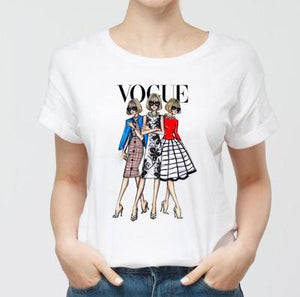 Let’s VOGUE Printed Tee