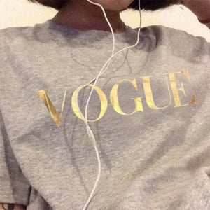 Let’s VOGUE Printed Tee