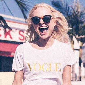 Let’s VOGUE Printed Tee