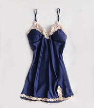 Load image into Gallery viewer, Satin Goddess Lace Nightwear Sets
