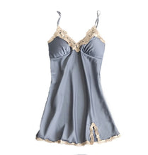 Load image into Gallery viewer, Satin Goddess Lace Nightwear Sets
