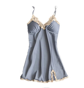 Satin Goddess Lace Nightwear Sets