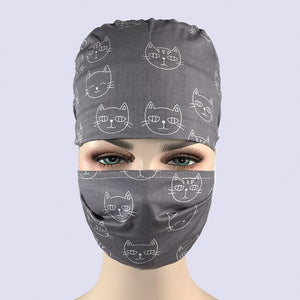 Adjustable scrub Cap