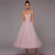 Load image into Gallery viewer, Green Tulle A Line Short Formal Dress
