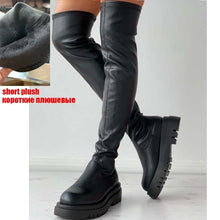 Load image into Gallery viewer, DORATASIA Brand Platform Thigh High Boots
