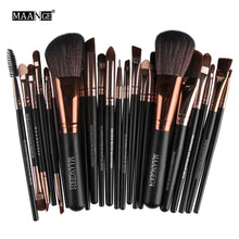 Load image into Gallery viewer, Body of a Goddess Pro 22Pc Cosmetic Makeup Brush Set
