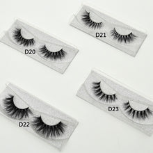 Load image into Gallery viewer, Body of a Goddess Long Lasting Natural &amp; Lightweight 3D Mink Eyelashes
