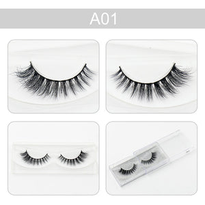 Body of a Goddess Individual Strip 3D Mink Eyelashes