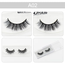 Load image into Gallery viewer, Body of a Goddess Individual Strip 3D Mink Eyelashes
