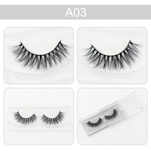 Load image into Gallery viewer, Body of a Goddess Individual Strip 3D Mink Eyelashes
