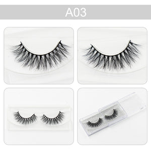 Body of a Goddess Individual Strip 3D Mink Eyelashes