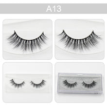 Load image into Gallery viewer, Body of a Goddess Individual Strip 3D Mink Eyelashes
