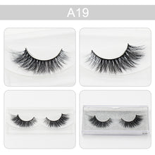 Load image into Gallery viewer, Body of a Goddess Individual Strip 3D Mink Eyelashes
