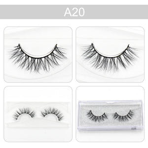 Body of a Goddess Individual Strip 3D Mink Eyelashes