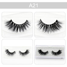 Load image into Gallery viewer, Body of a Goddess Individual Strip 3D Mink Eyelashes
