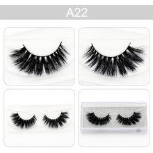 Load image into Gallery viewer, Body of a Goddess Individual Strip 3D Mink Eyelashes
