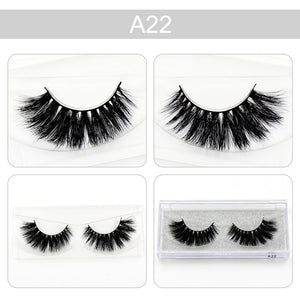 Body of a Goddess Individual Strip 3D Mink Eyelashes